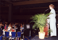 Public speaking.